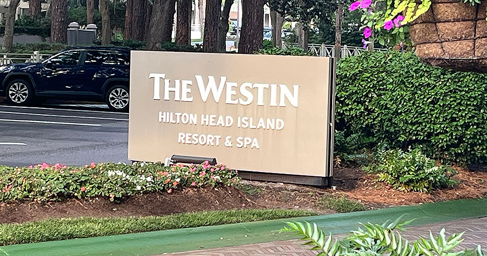The Westin Hilton Head Island Resort & Spa entrance